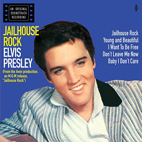 Album cover of Elvis Presley forC for Jailhouse Rock featuring a portrait of Elvis.
