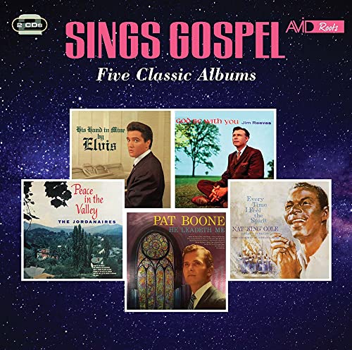CD cover featuring Elvis, Jim Reeves, and Pat Boone gospel album collection.