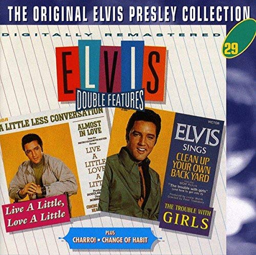 CD cover featuring Elvis Presley and film poster imagery.