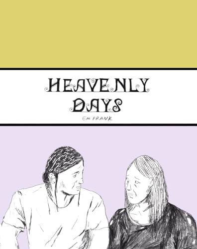 Book cover: “Heavenly Days” with sketched portraits of a man and woman.