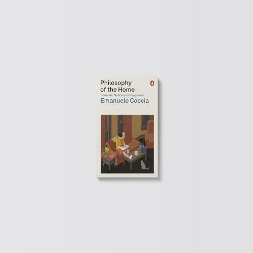 Book cover: "Philosophy of the Home" with illustrated interior scene.