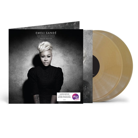 Emeli Sandé album cover and tan vinyl record, special edition.