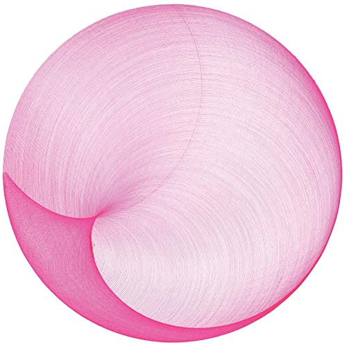 Pink abstract spiral design, album artwork for Emika & Paul Frick vinyl.