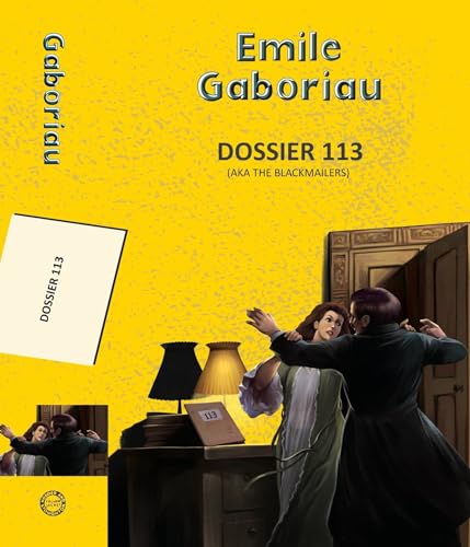 Book cover: “Dossier 113” depicts a dramatic scene with figures in a room.
