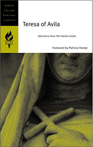 Book cover for “Teresa of Avila” with a blurred religious image.