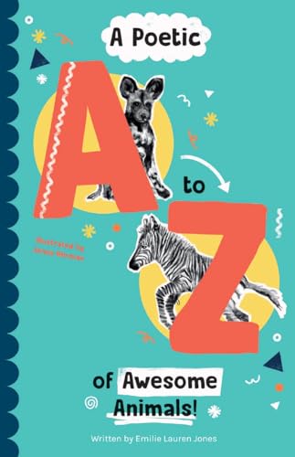 Book cover featuring illustrated animals and large red letterforms A to Z.