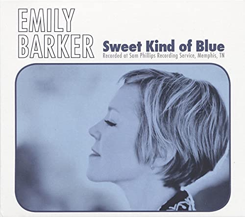CD cover for Emily Barker’s “Sweet Kind of Blue” featuring a woman’s profile.