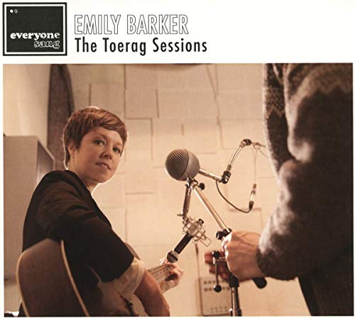 Emily Barker album cover: woman with guitar in a recording studio.