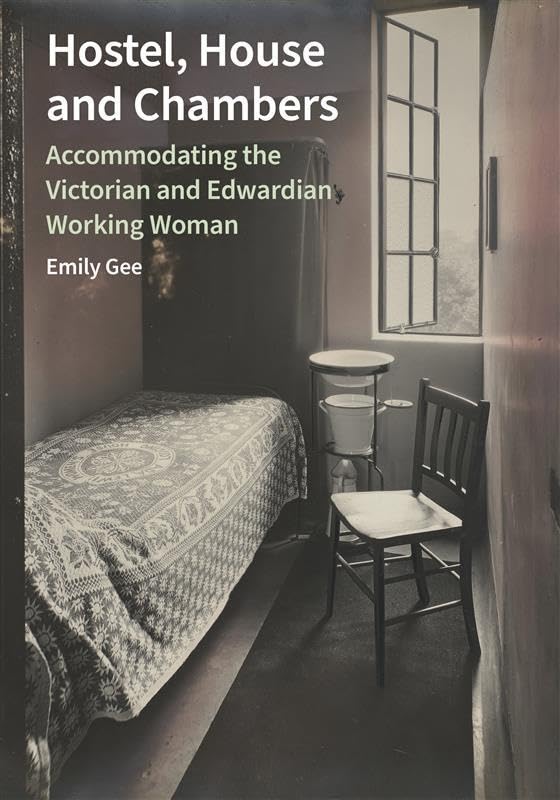 Book cover depicting a small, simply furnished room with a bed and chair.