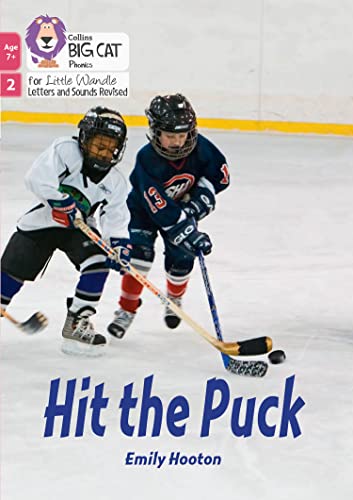 Book cover: two young hockey players with sticks and a puck.