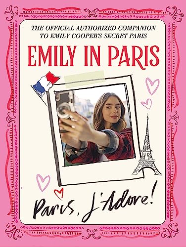 Book cover featuring a woman with a camera, Eiffel Tower, and French flag.