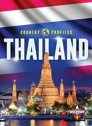 Book cover for "Thailand" featuring a temple and the Thai flag.