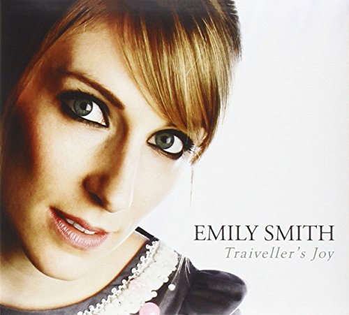 "Album cover with a woman's face and the text 'EMILY SMITH Traiveller's Joy'."