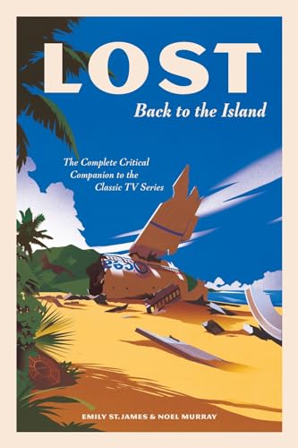 Book cover for “LOST: Back to the Island” featuring a crashed airplane.