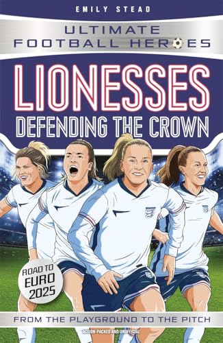 Book cover featuring illustrated footballers in England kits celebrating.