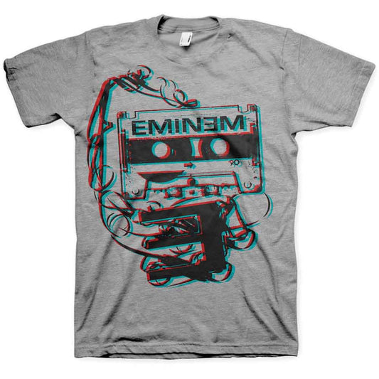 Black t-shirt with “Eminem” and cassette tape graphic, size XX-Large.