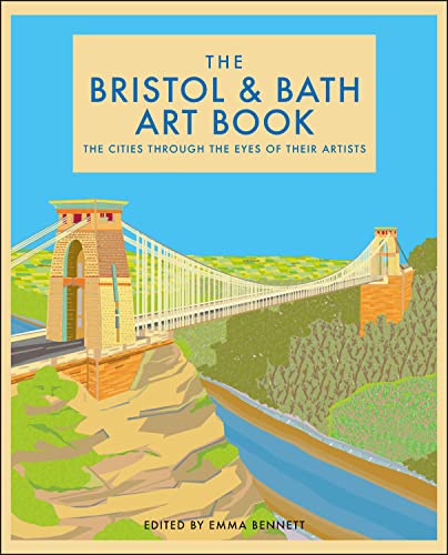 Book cover featuring a stylized illustration of Bristol’s Clifton Suspension Bridge.