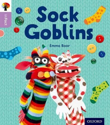 Book cover featuring two colorful, sock-puppet-like goblin characters.