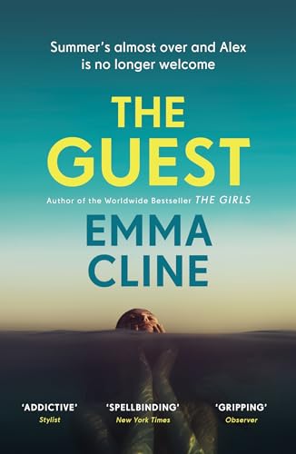 Book cover: “The Guest” by Emma Cline, showing a head underwater.