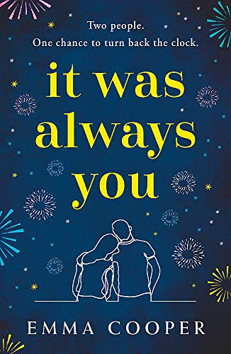 Book cover with title It Was Always You, author Emma Cooper, and line-art couple illustration.