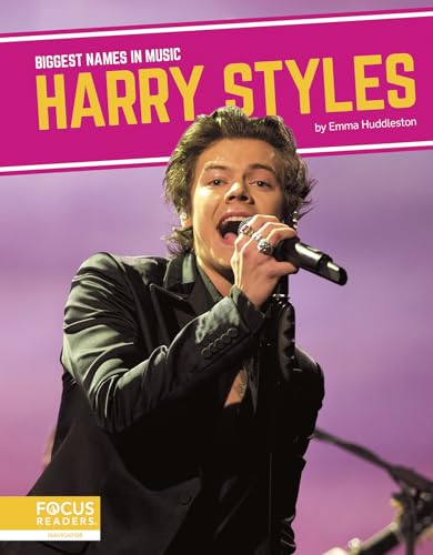 Book cover featuring Harry Styles performing with a microphone.