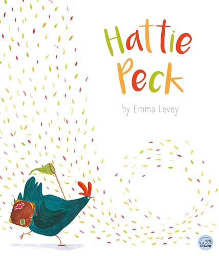 Children’s book cover featuring a teal bird amidst falling colorful leaves.