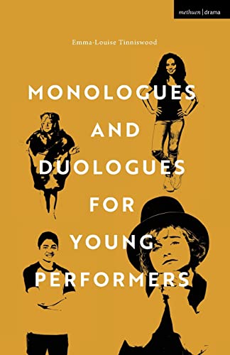 Book cover with silhouettes of young performers and bold text.