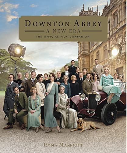 “Downton Abbey: A New Era” film companion book cover with cast photo.