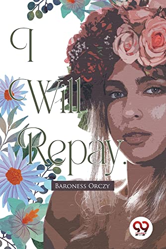 Book cover featuring a woman with a floral crown surrounded by watercolor-style flowers.
