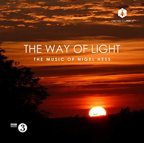 CD cover: sunset landscape with title “The Way of Light”.