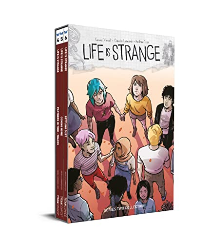 Life is Strange 4-6 boxed set featuring an illustrated group of diverse characters.
