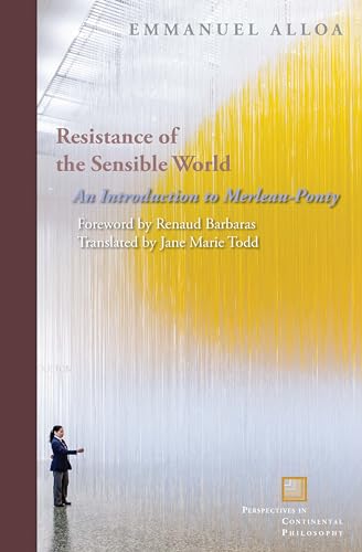 Book cover with abstract yellow and white strands, a small figure, and text.