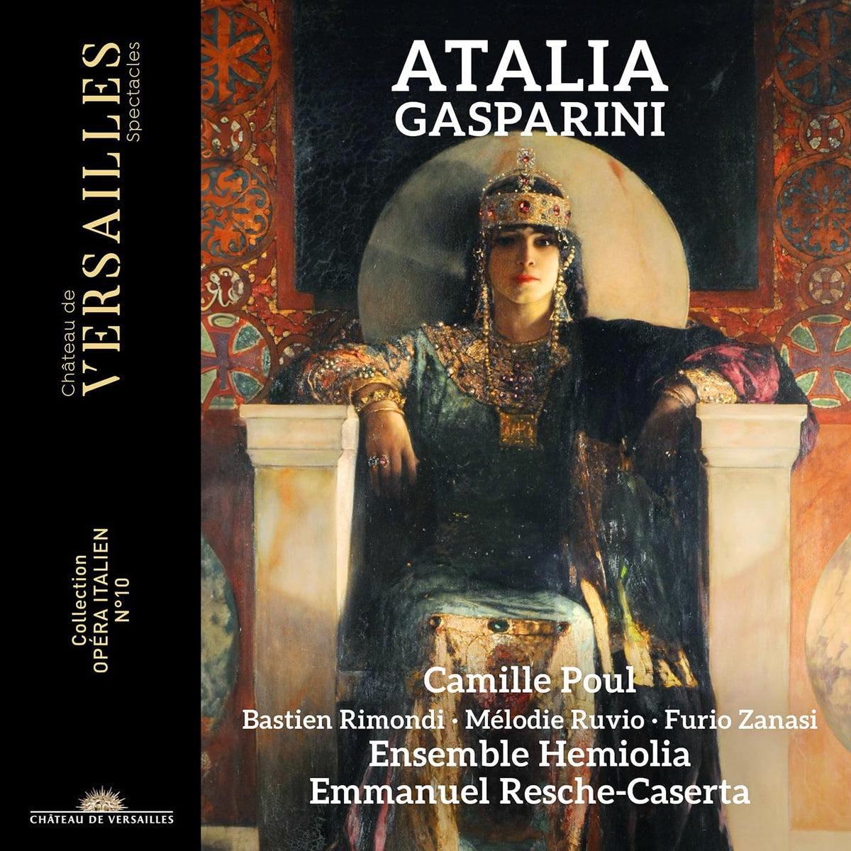 CD cover: painting of a woman in ornate gold clothing and headdress.