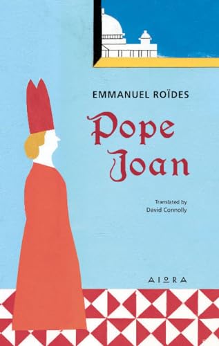 Book cover: illustrated profile of a woman in papal attire.