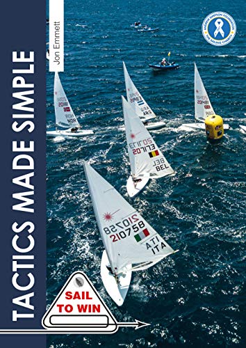 Book cover featuring several sailboats racing on a blue ocean.