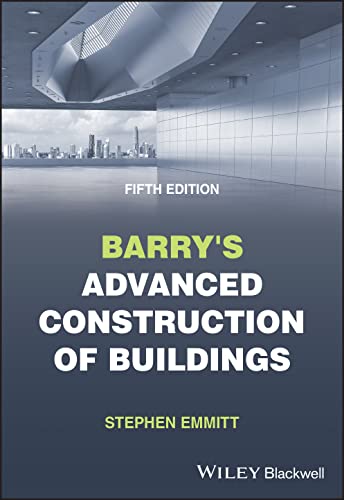 Book cover: "Barry's Advanced Construction of Buildings," fifth edition.
