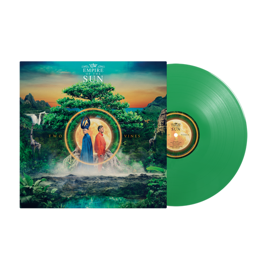 Green vinyl record for Empire of the Sun’s “Two Vines” album.