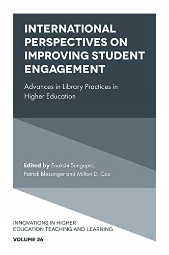 Book cover with title: "International Perspectives on Improving Student Engagement".