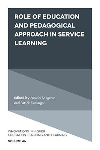 Book cover with white text: “Role of Education and Pedagogical Approach…”