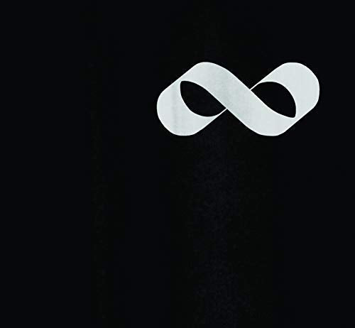 Black background with a white infinity symbol, album cover art.