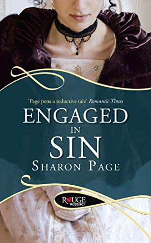 Regency romance book cover featuring a woman in historical dress.