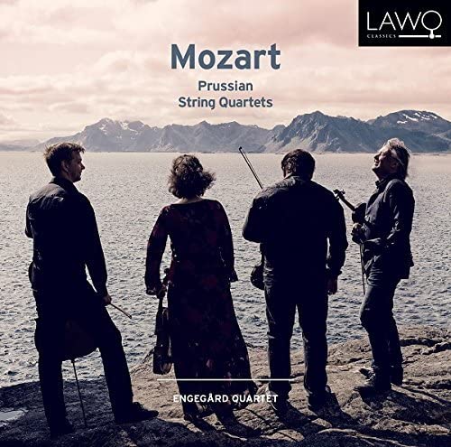CD cover featuring the Engegård Quartet with a mountain landscape.