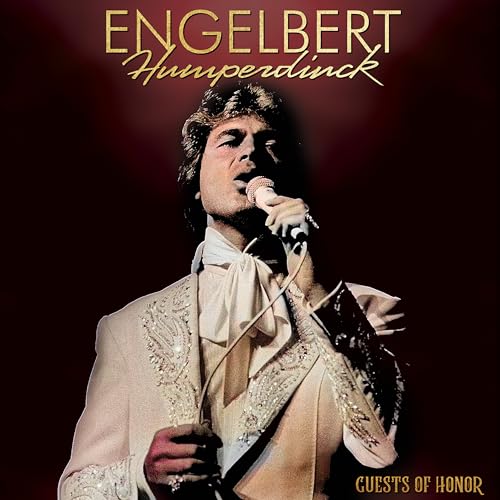 Engelbert Humperdinck singing into a microphone on album cover.