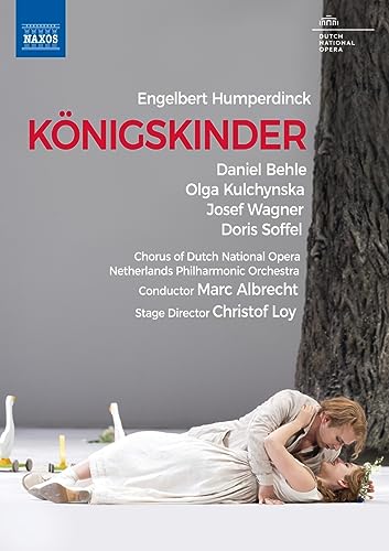 DVD cover for Engelbert Humperdinck’s *Königskinder* opera, couple embracing.
