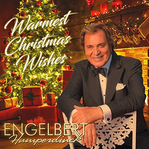 Engelbert Humperdinck album cover with a Christmas tree and gifts.