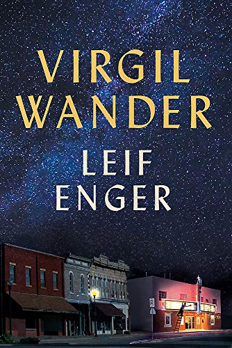 Book cover with starry sky and small-town buildings below title.