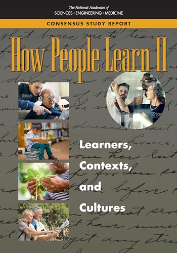 Book cover: “How People Learn II” with images of people learning together.