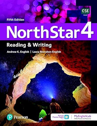 NorthStar 4 Reading & Writing textbook cover with desert landscape.