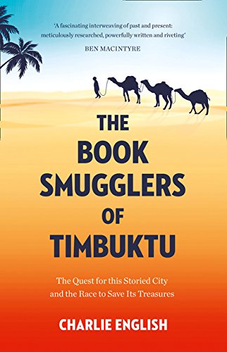 Book cover depicting camels silhouetted against a desert landscape.