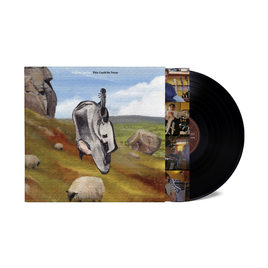 Vinyl record for English Teacher’s “This Could Be Texas” album, cover shown.